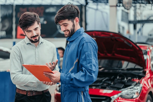 General Car Repair & Maintenance Indented Head